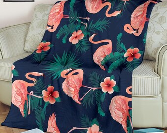 Flamingo Blanket Flamingo Throw Blanket Flamingo Fleece Blanket Flamingo Adult Blanket Flamingo Kid Blanket Etsy UK