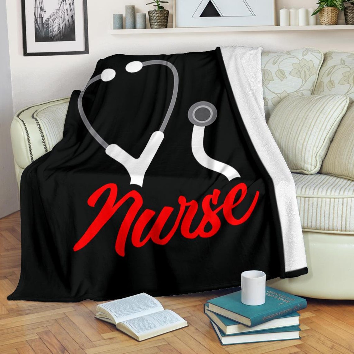 Nurse Blanket / Nurse Fleece Blanket / Nurse Throw Blanket / Etsy
