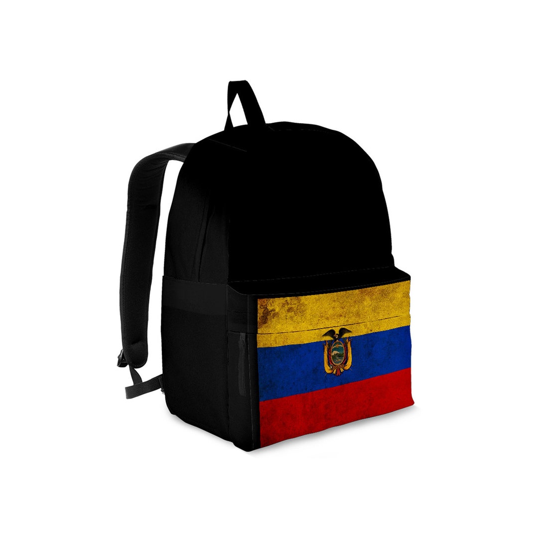 Ecuador Flag Backpack for Kids and Adults / Laptop Backpack / Travel Backpack / Rucksack / Best