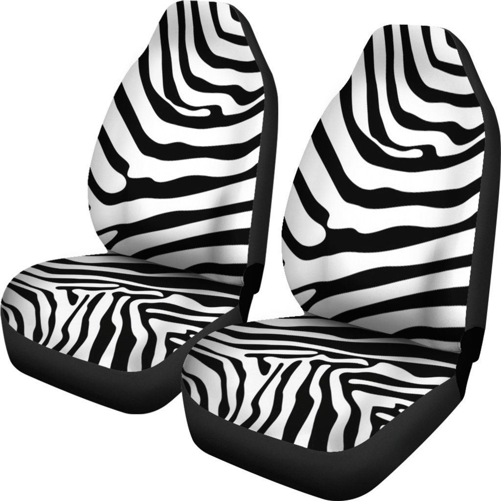 Zebra Auto Sitzbezüge 2er-Set / 2 Vorderwagen-Sitzbezüge / Autositzbezüge /  Zebra AutoSitzbeschützer / AutoAccessoire -  Schweiz