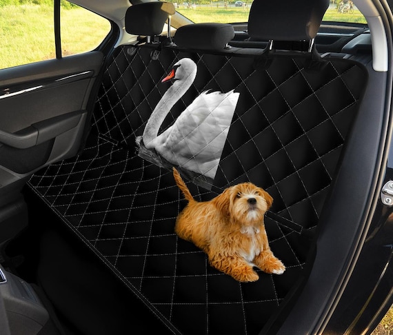 Schwan Haustier Rücksitz Abdeckung-Auto Zubehör, Hund Liebhaber Geschenk,  Haustier Besitzer, Hund, Mama Papa, Auto Sitzbezug, Auto Sitz Schutz -  .de