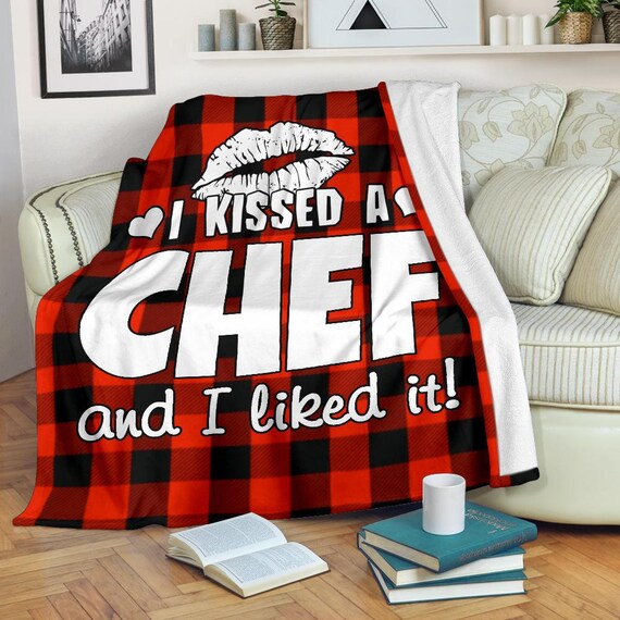 Chef Blanket / Chef Throw Blanket / Chef Fleece Blanket / Chef Etsy UK