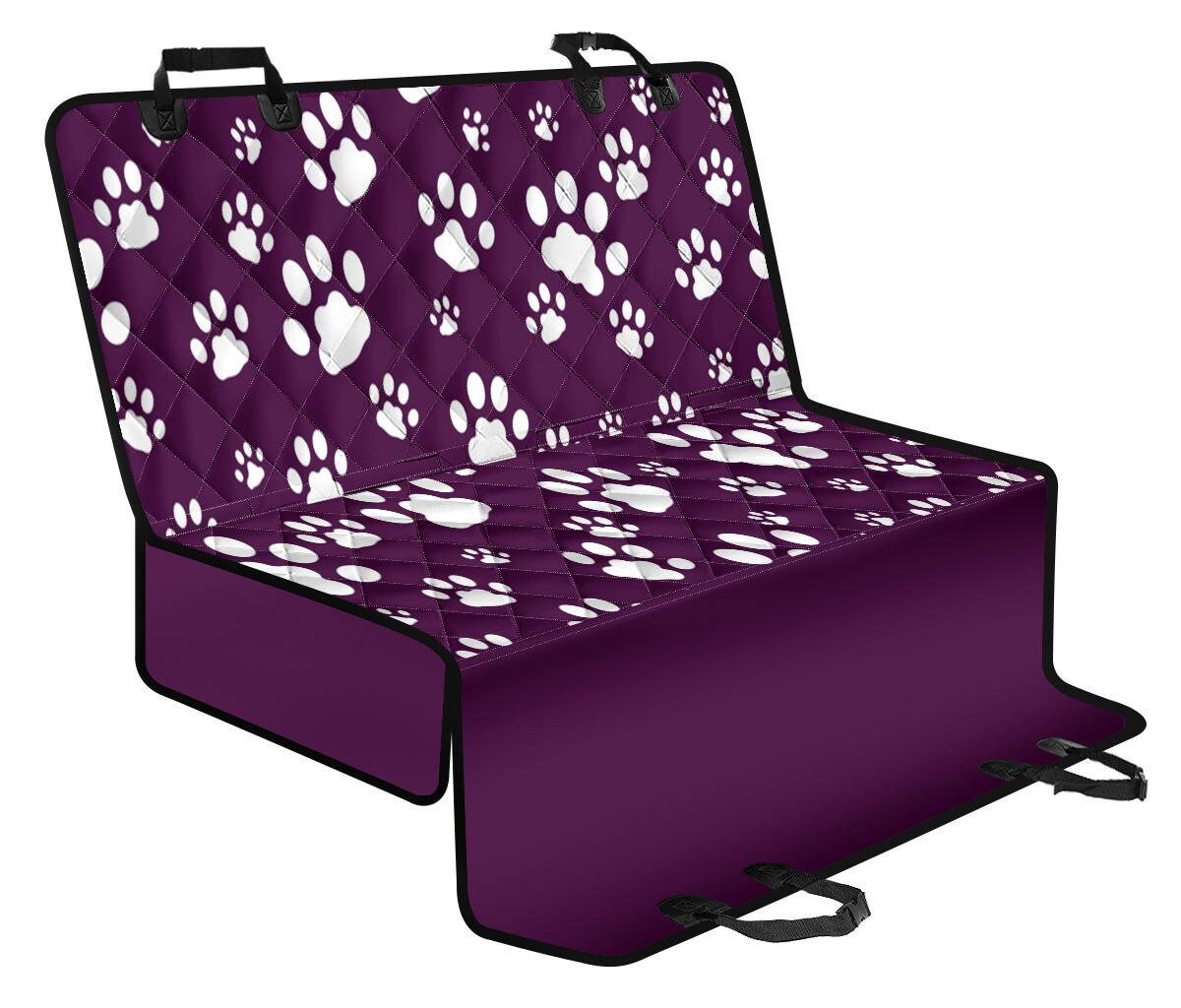 Paws Print Pet Backseat Covercar Accessories Dog Lovers Etsy
