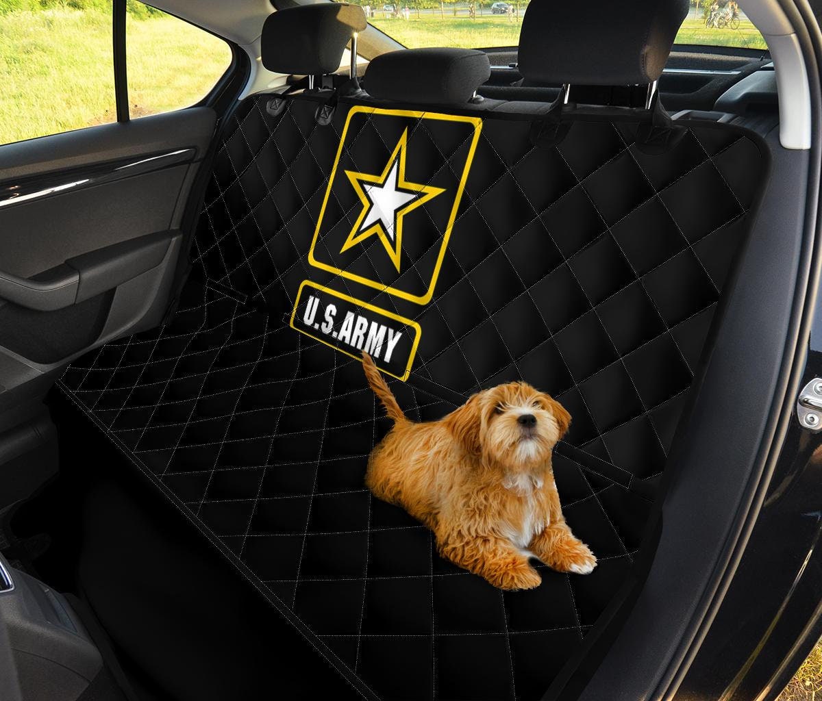 US Army Pet Backseat Covercar Accessories Dog Lovers Gift Etsy