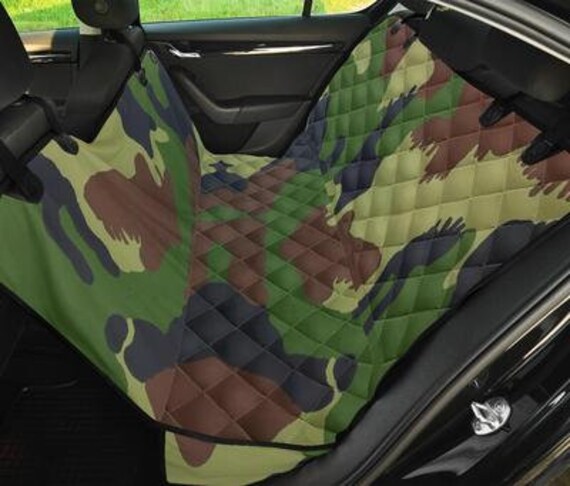 Buy Camouflage Pet Backseat Cover car Accessories Dog Lovers Gift