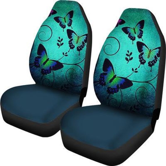 Butterfly Seat Covers set of 2 / Butterfly 2 Front Car Seat Etsy