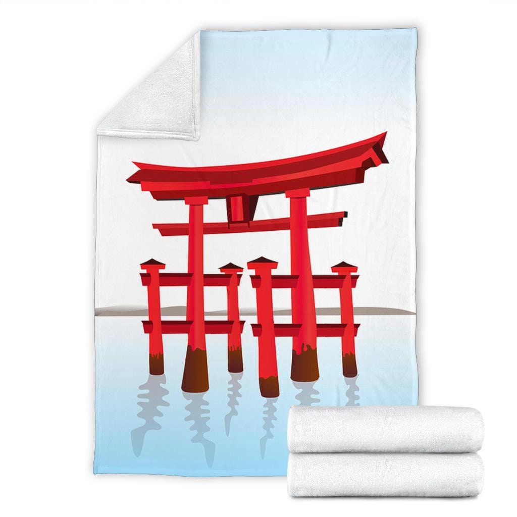 Japanische Tordecke / Schrein Decke / Shinto Fleece Decke / | Etsy