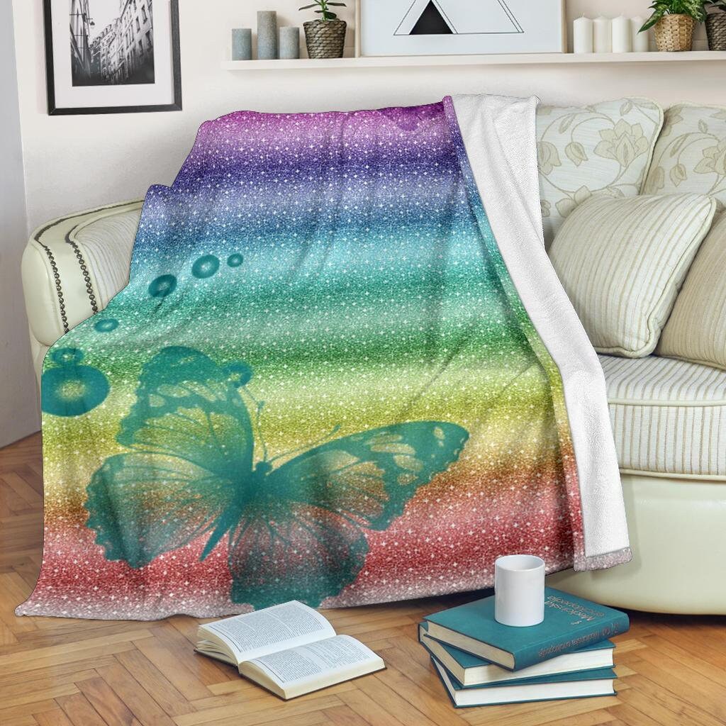 Butterfly Blanket / Butterfly Cozy Blanket / Butterfly Throw Etsy UK