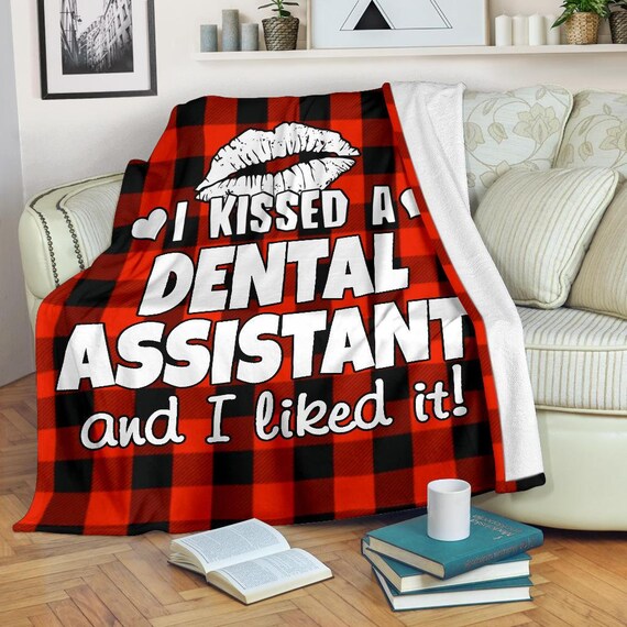 Dental Assistant Blanket / Dental Assistant Throw Blanket / Etsy
