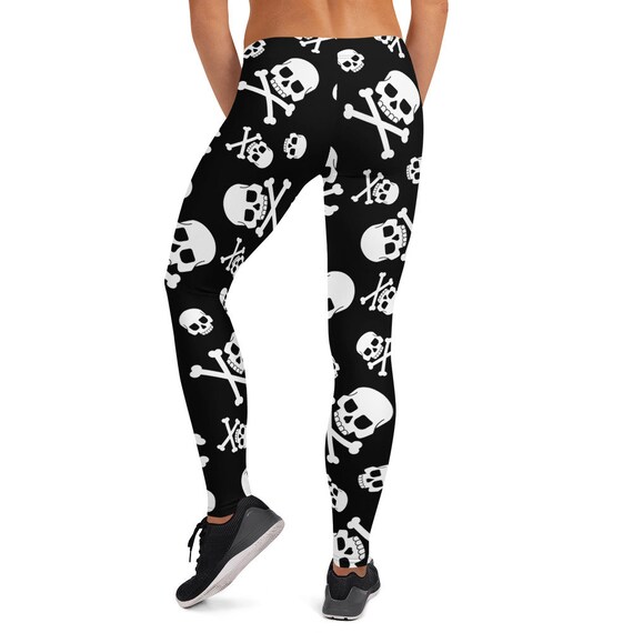 Skull Bones Leggings / Skulls Women 