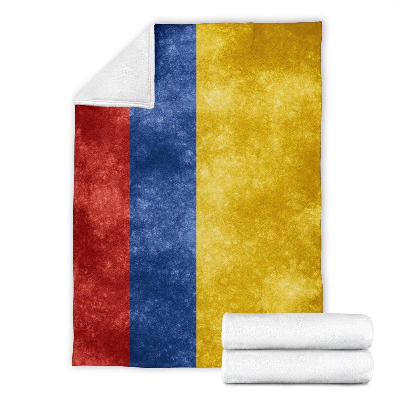 Colombian Blanket / Colombia national flag blanket / Bogota Etsy