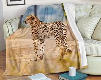 King size cheetah blanket new arrivals