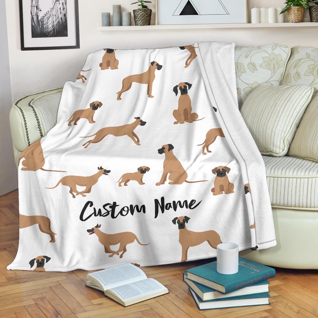 Great dane throw blankets sale