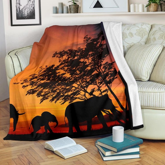 Elephant blanket for adults hotsell