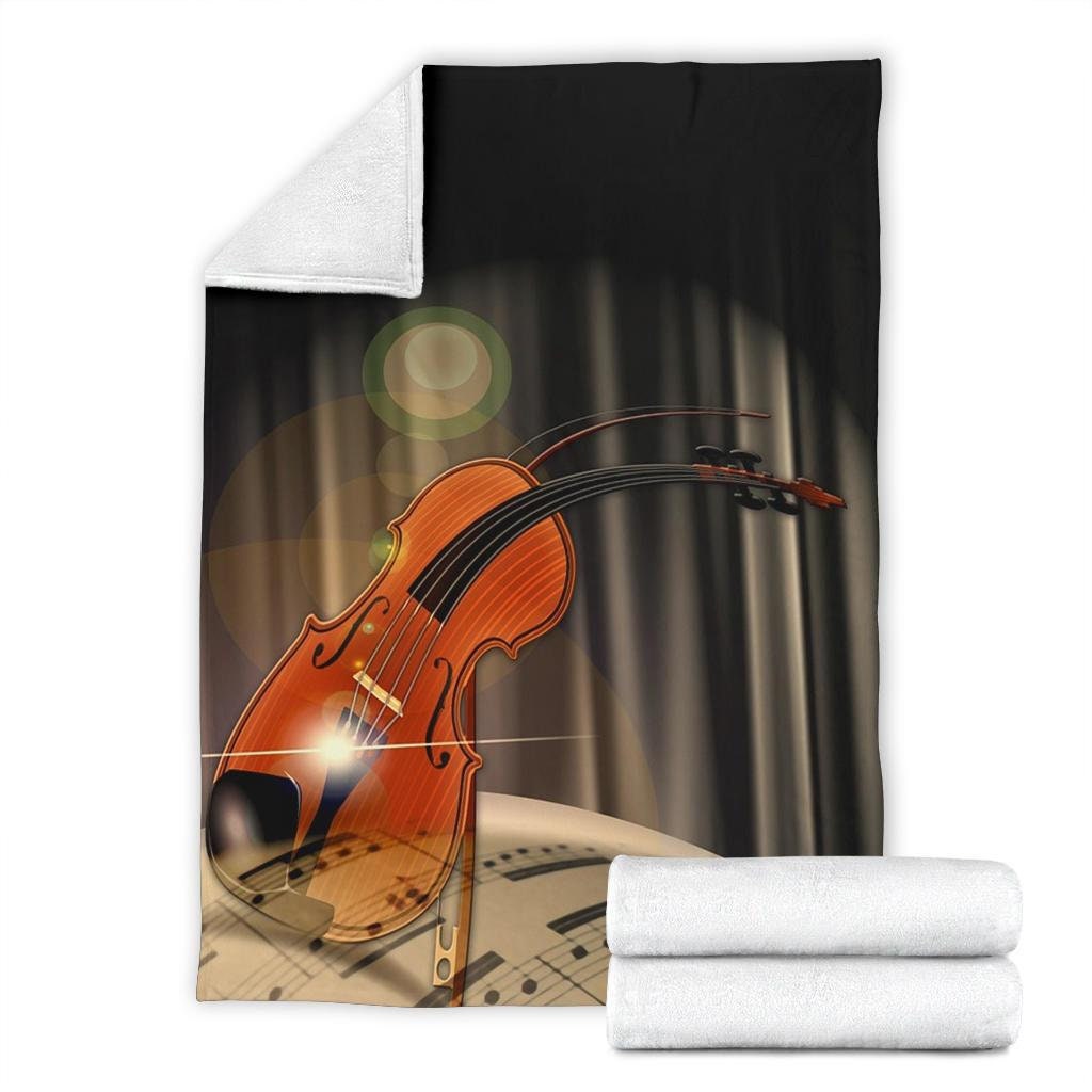 Violin Blanket / Fiddle Blanket / Violin Throw Blanket / Etsy UK