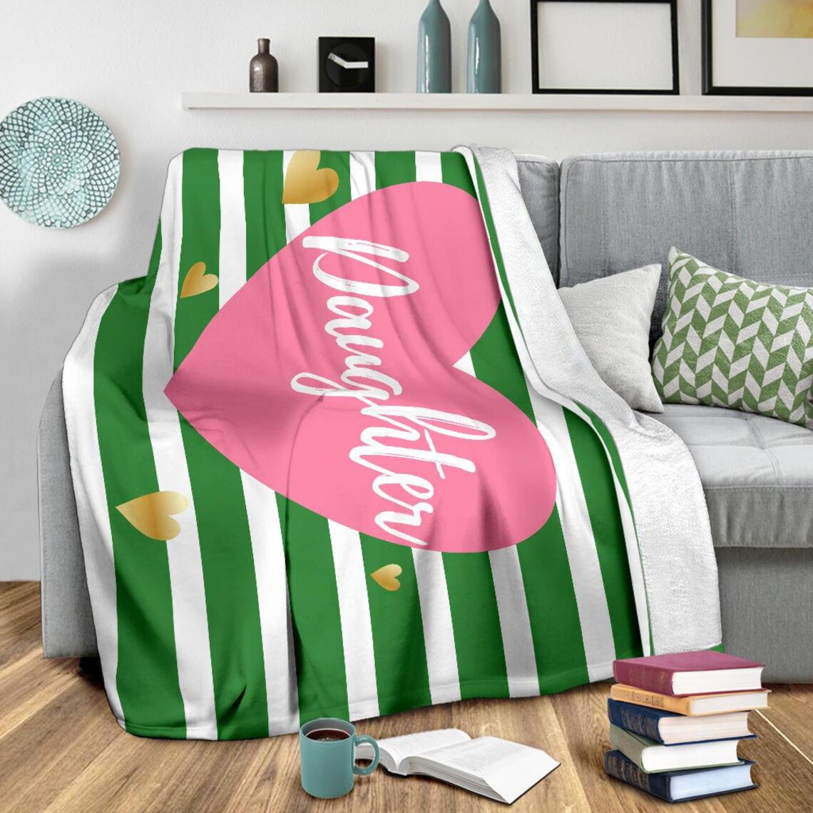 Daughter Blanket / Daughter Throw Blanket / Daughter Fleece Etsy