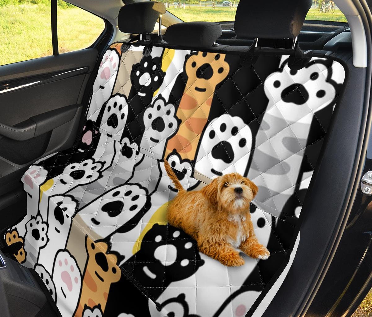 British Pattern Print Pet Car Seat Cover main image 1