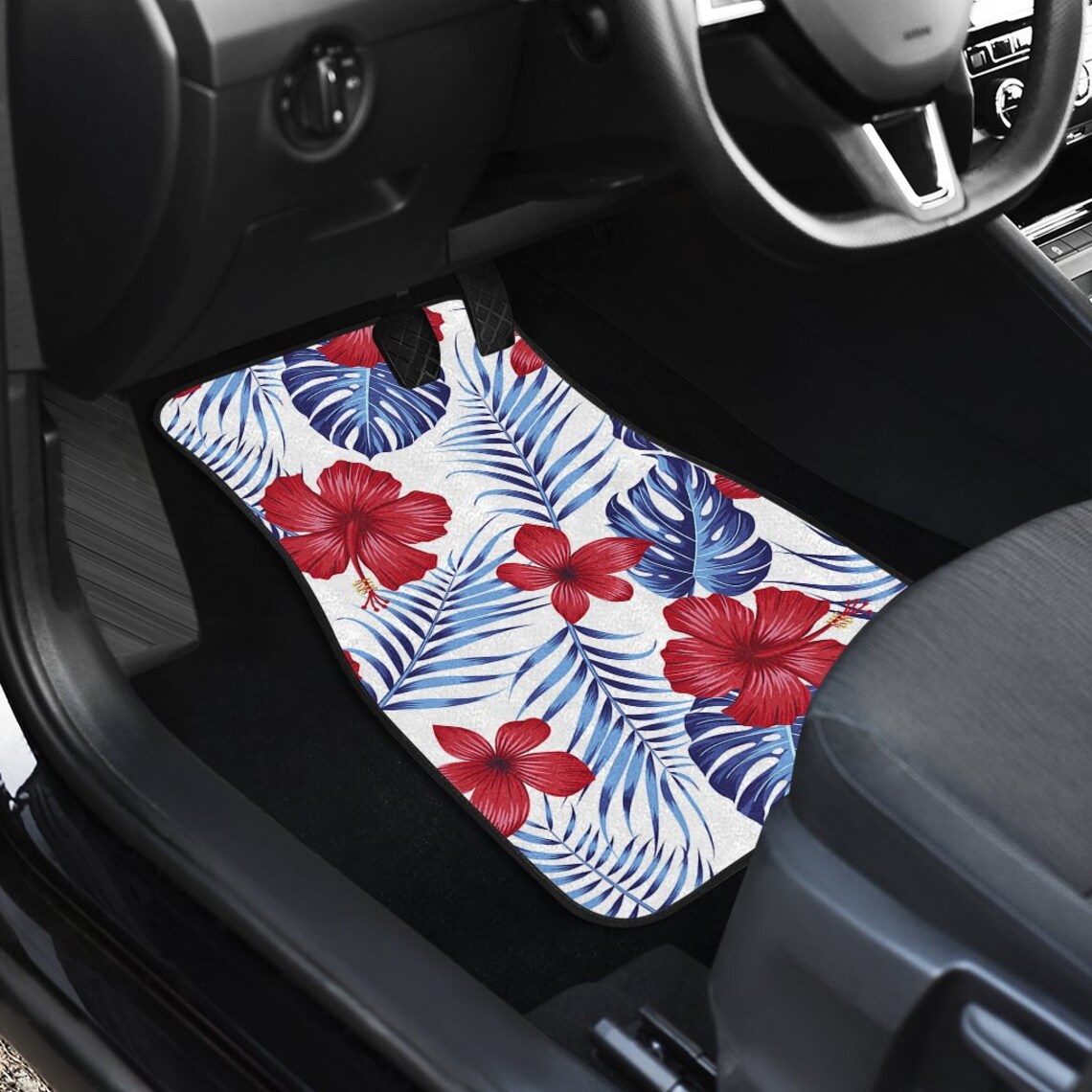 Tropical Car Mats / Tropical Rear Car Mats / Tropical Front Etsy