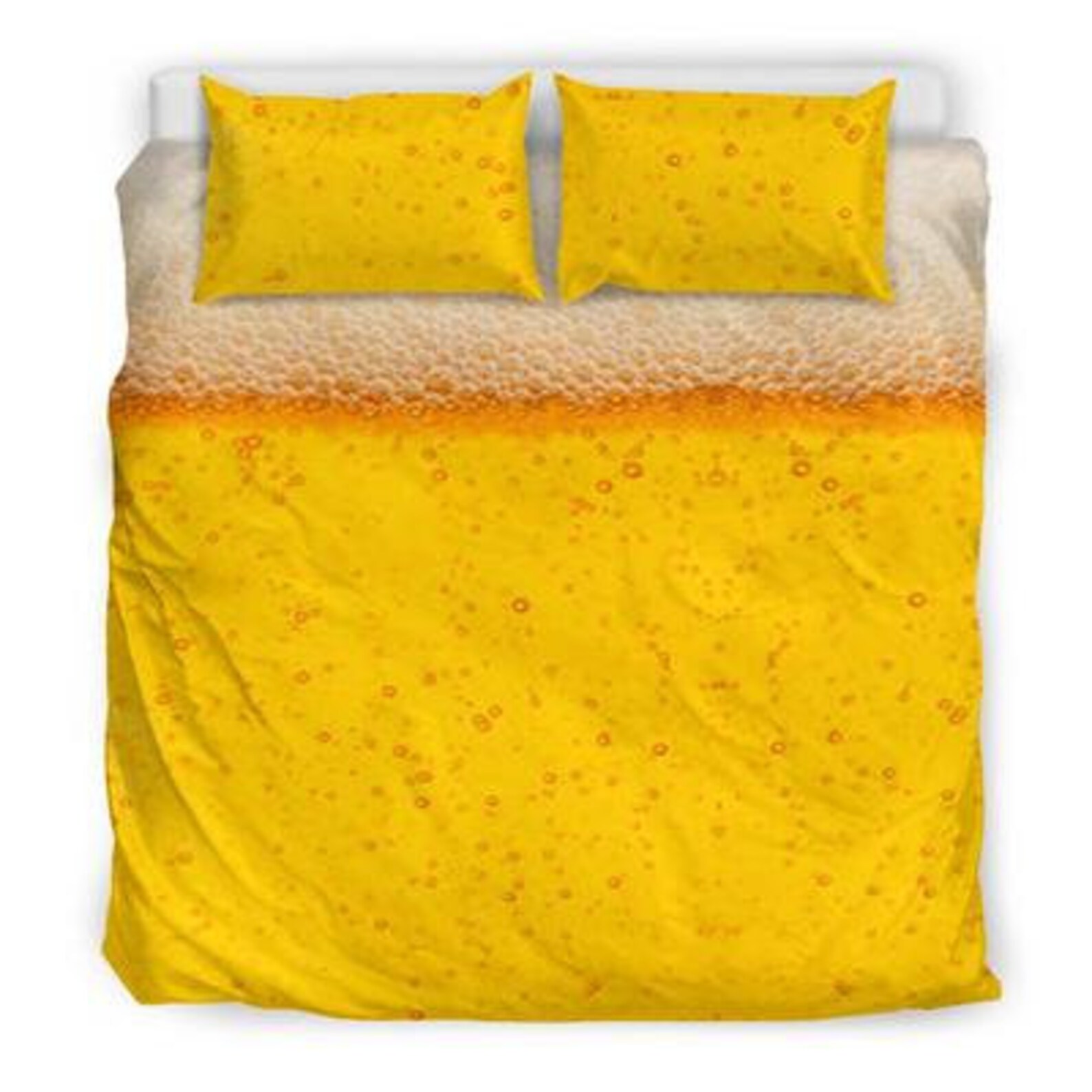 Beer Duvet Cover and Pillow Covers Beer Bedding Set Beer Etsy