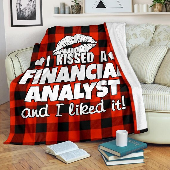 Financial Analyst Blanket / Financial Analyst Throw Blanket / Etsy