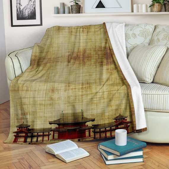 Japanese throw blanket hot sale