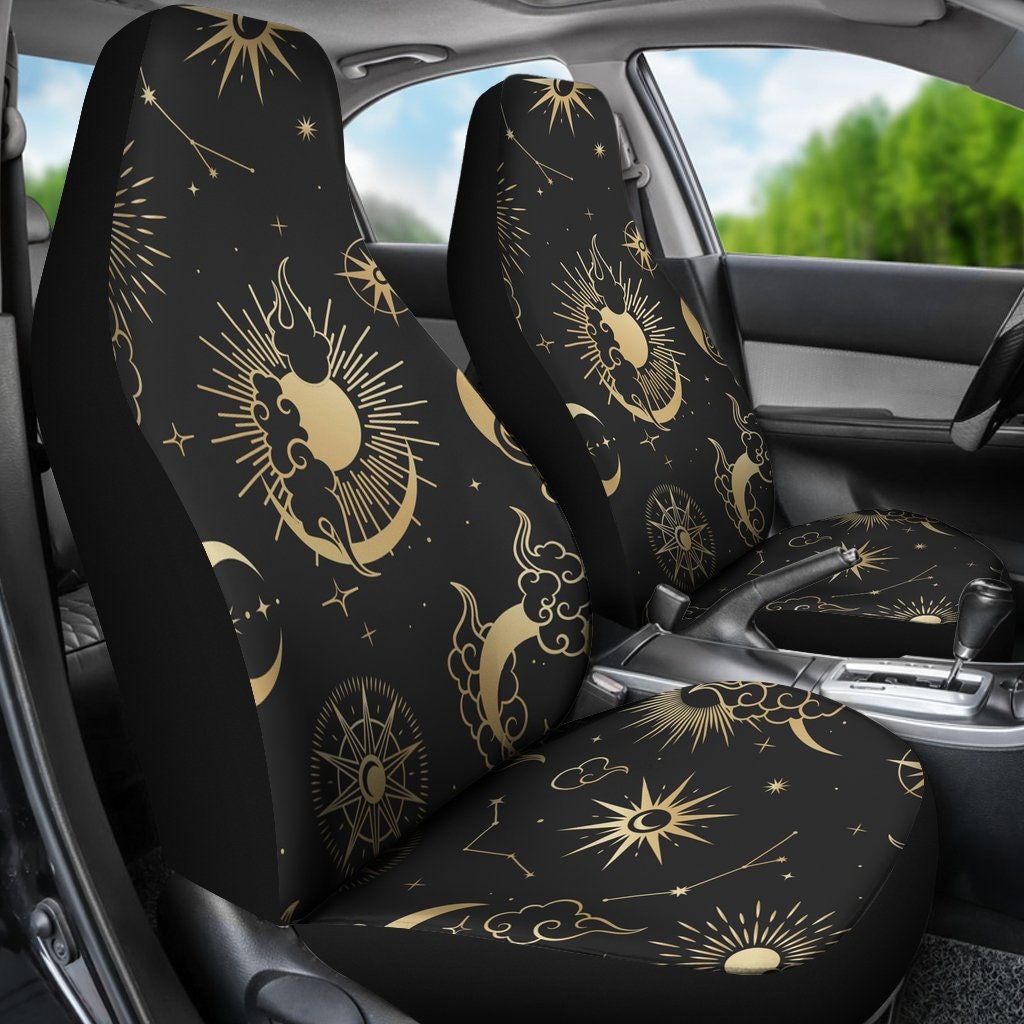 Sun and moon car seat covers deals