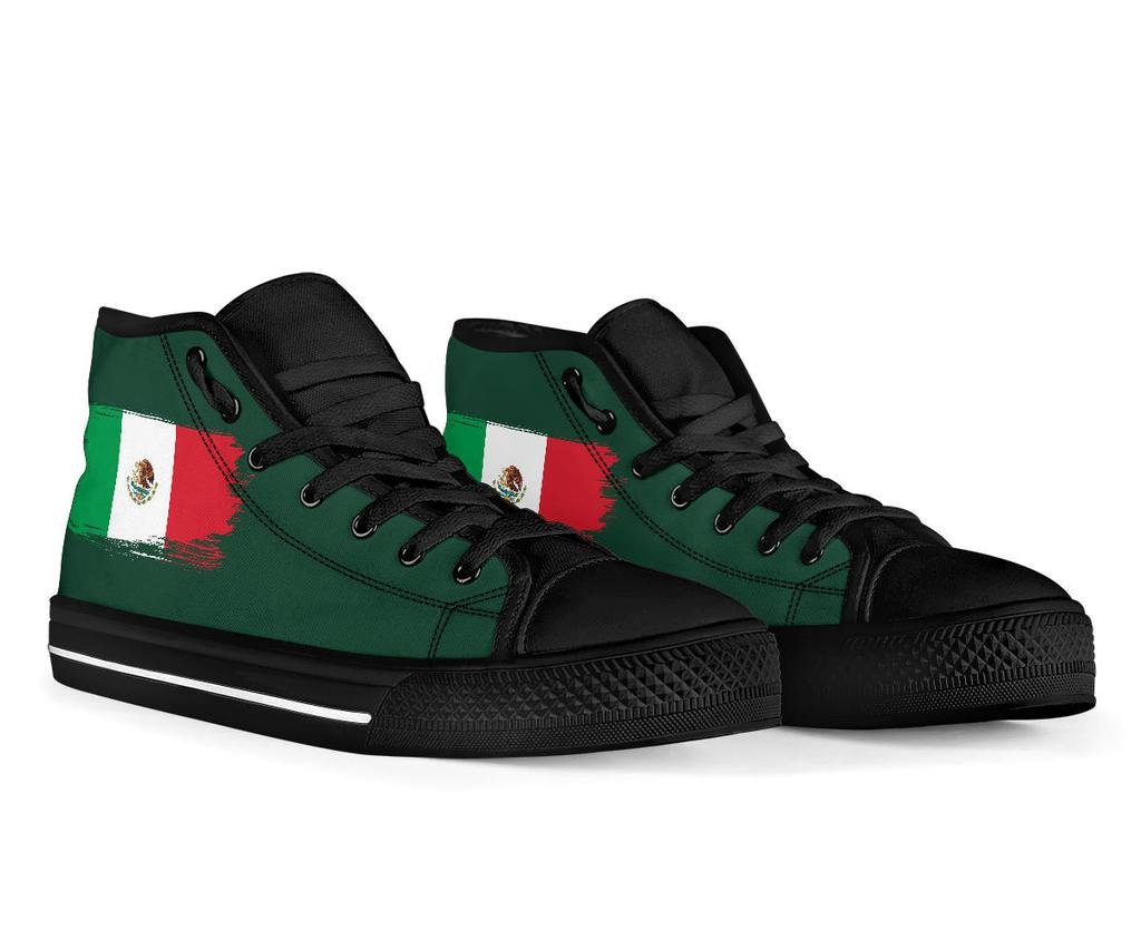Mexico Country Flag, Mexico Newest Custom Name Sneakers, Mens Shoes, Womens Shoes, Birthday Gift, Gift for Him, Gift for Her