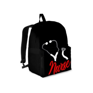 Nurse Backpack For Kids and Adults / Laptop Backpack / Travel Backpack / Nurse Rucksack / Best Custom Printed Backpack / Perfect Gift