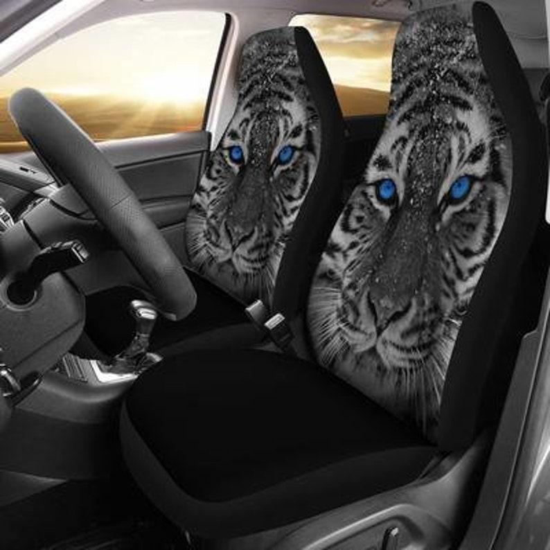 Tiger Car Seat Covers set of 2 / 2 Front Car Seat Covers / Etsy