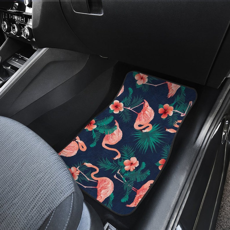 Flamingo Car Mats / Flamingo Car Mats / Flamingo Front Car Etsy