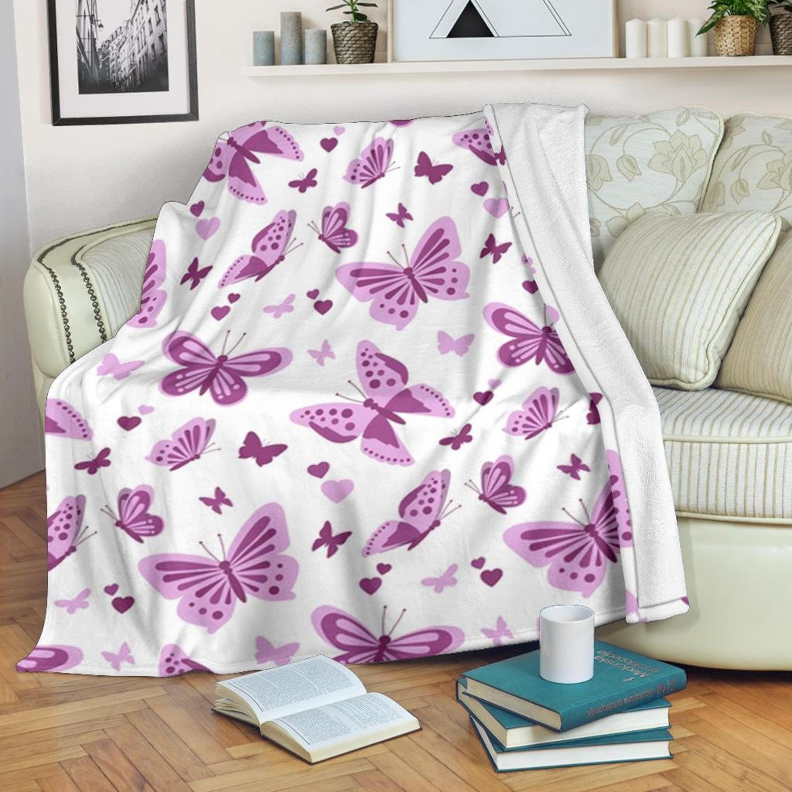 Butterfly Blanket / Butterfly Cozy Blanket / Butterfly Throw - Etsy UK