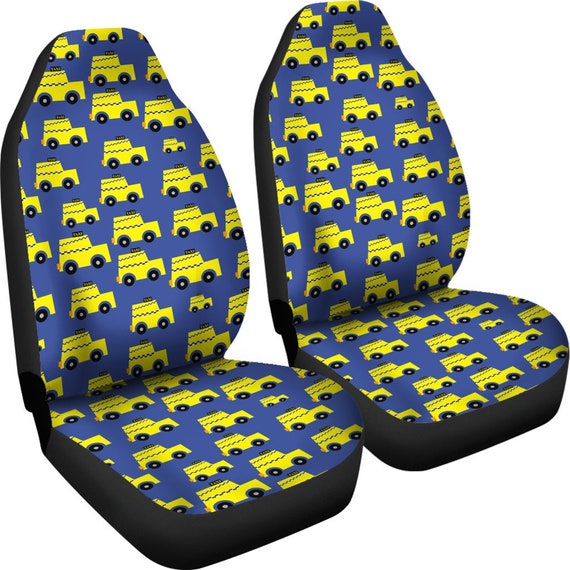 Buy Taxi Custom Name Car Seat Covers set of 2 / 2 Front Car Seat Covers /  Taxi Auto Car Seat Covers / Car Seat Protector / Taxi Car Accessory Online  in India 