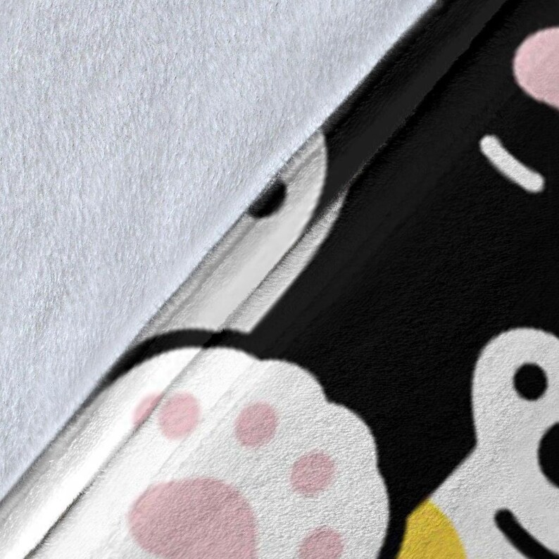 Cat and Dog Blanket / Cat and Dog Fleece Blanket / Cat and Dog Throw