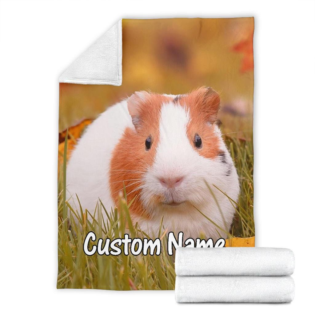 Guinea Pig Custom Name Blanket / Rodent Throw Blanket / Mammal Etsy