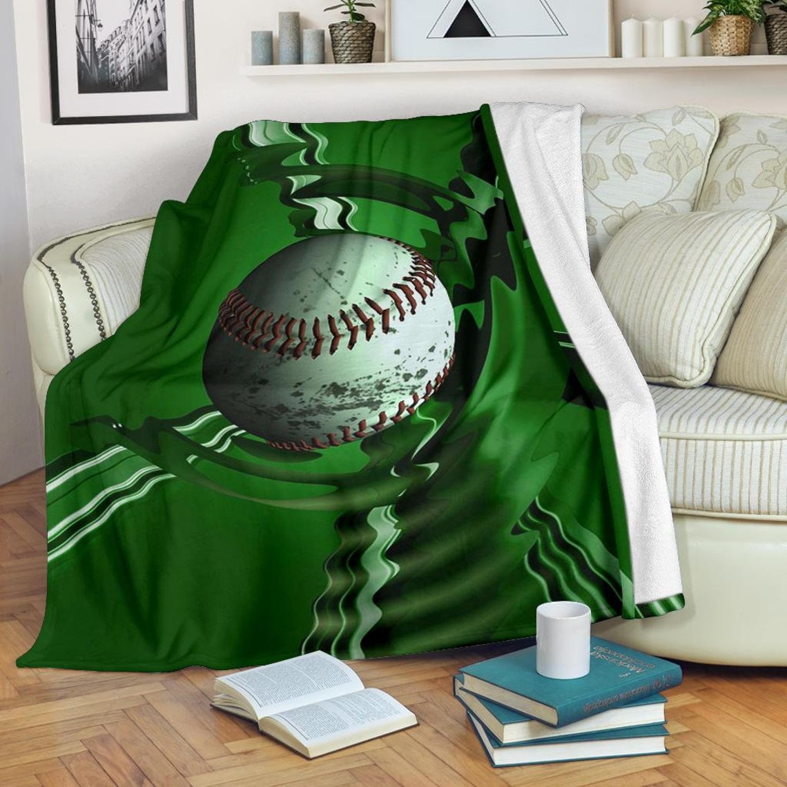 Baseball Blanket / Baseball Throw Blanket / Baseball Fleece Etsy
