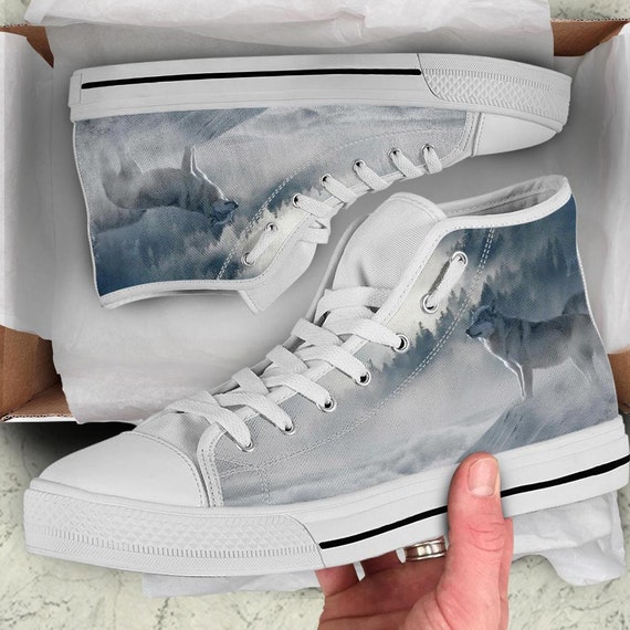 High Top Wolf Shoes High Top Wolf Shoes