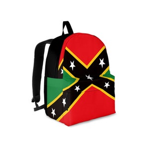 Pan African Flag Backpack: Custom Printed Rucksack