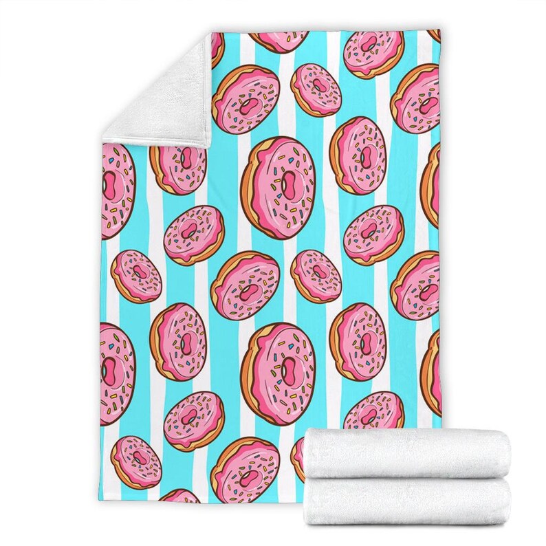 Pattern Print Donut Blanket