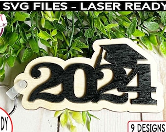 Staffelung Keychain BUNDLE svg, Staffelung Laser-Dateien, 2026 Staffelung svg, Klasse von 2026 svg, Staffelung svg Laser, grad Schlüsselanhänger