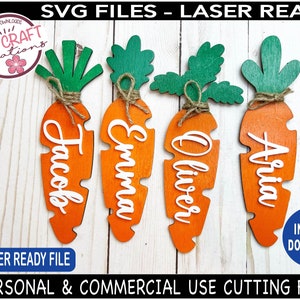 Panier de PâquesTtags svg, Easter svg Glowforge, Carrot Tag svg, Easter Laser Cut Files, Happy Easter svg, Easter Laser File, Easter svg Laser