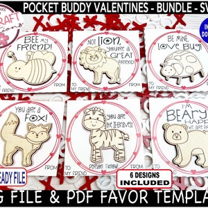 Pocket Hug svg, Pocket Buddy Svg, Pocket Pal svg, Valentine Pocket Hug svg, Pocket Buddy Valentines, Glowforge Valentine svg