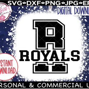 Royals SVG, Royals Football svg, Royals Cheer svg, Royals Baseball svg, Royals School Spirit, School Mascot Royals, Go Royals, Royals Pride