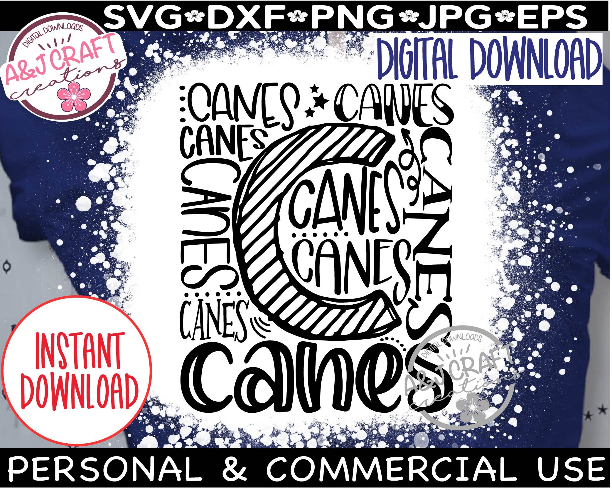 Canes SVG Canes Typography Svg Canes Baseball Canes Team Etsy