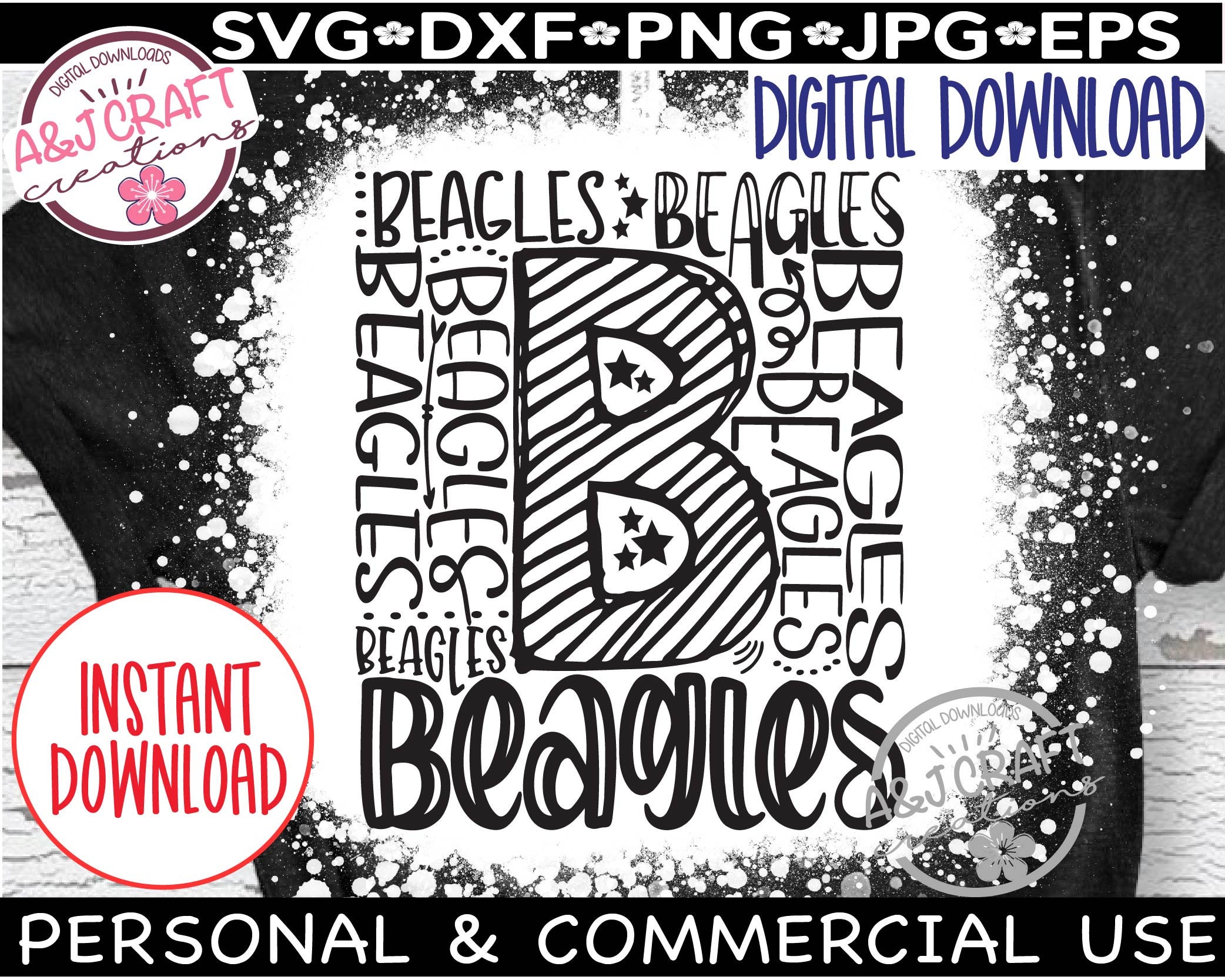 Beagles SVG, Beagles Baseball Svg, Beagles Typography Svg, Beagles ...