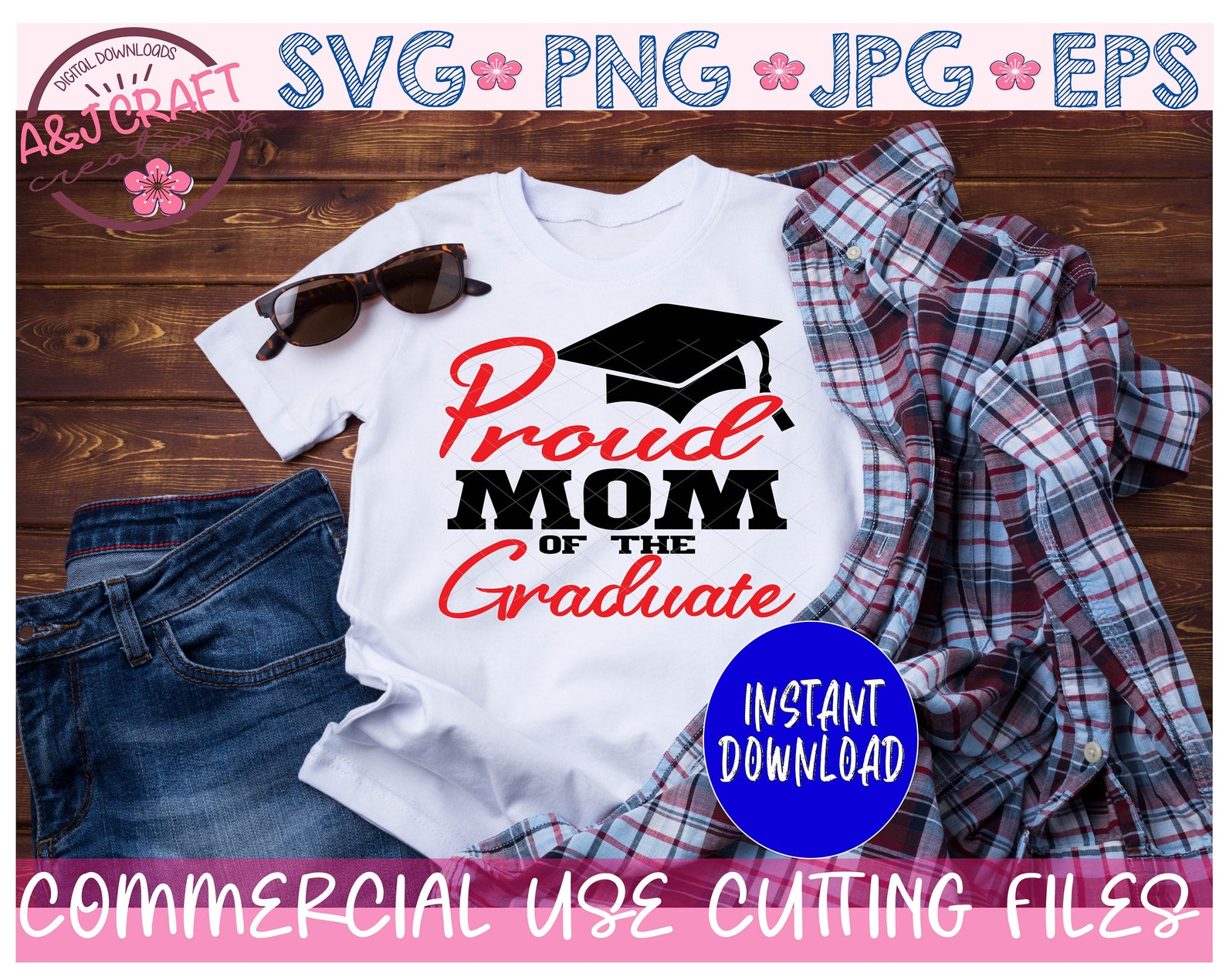 Download Proud Mom of the Graduate SVG Proud Mom of Graduate family ...