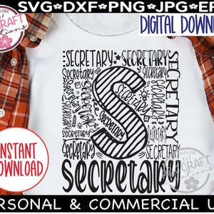 Sekretärin Typografie SVG, Schule Büroangestellte, Typografie svg, Sekretärin svg, Typografie, Schulangestellte svg, Front Office svg, Sekretärinnenleben