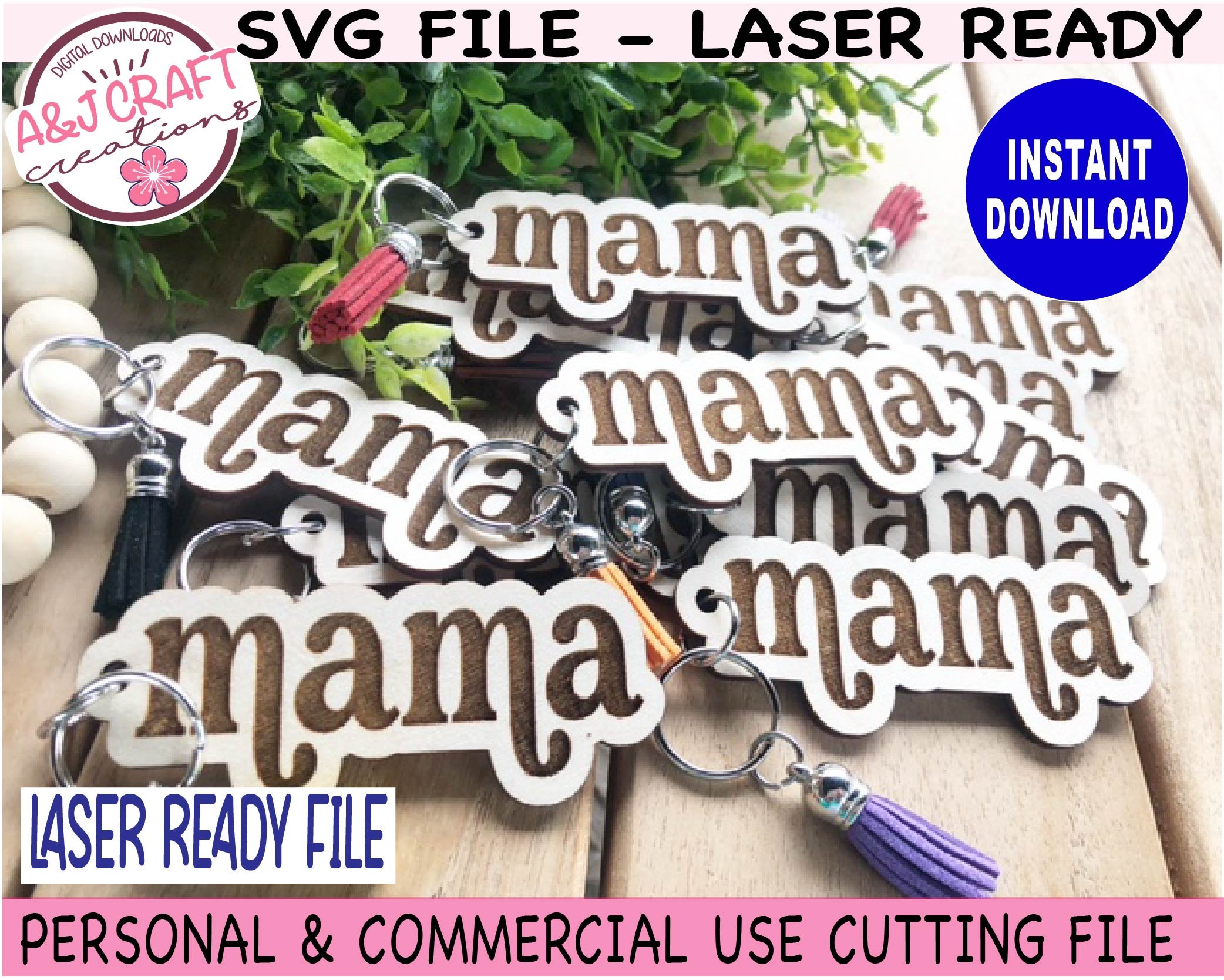 Free Mama Keychain Svg 340 SVG PNG EPS DXF File