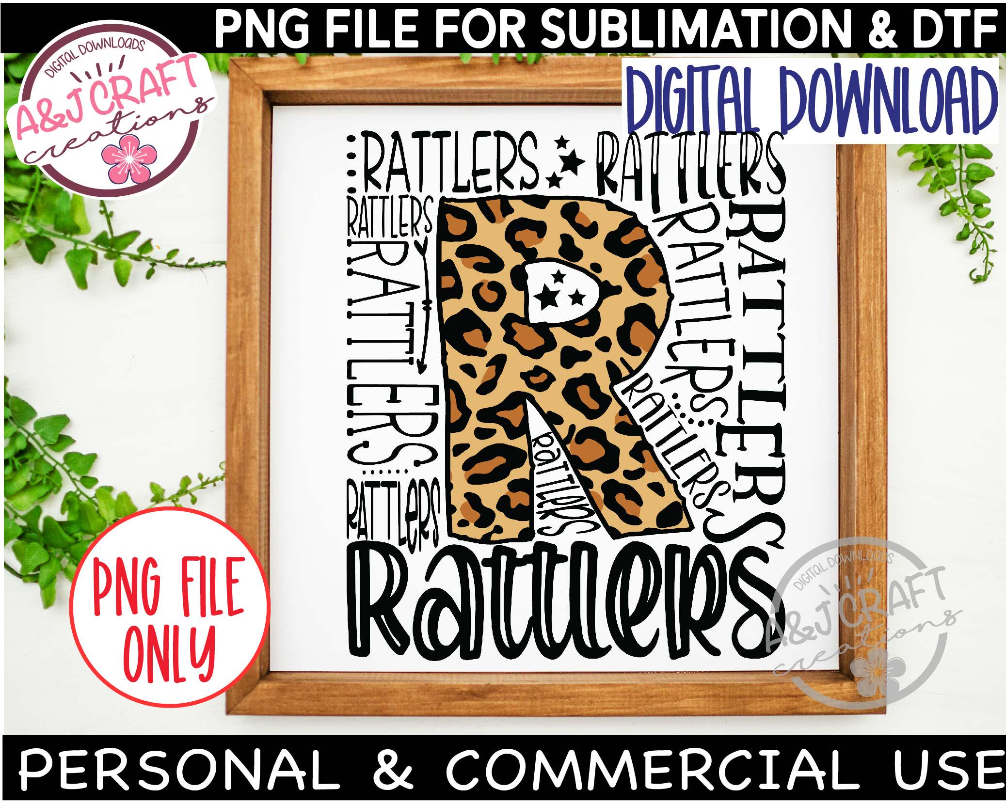 Rusty Rattler Logo Design Rattlers PNG, Rattlers Football Png, Rattlers Baseball, Typography Png ...