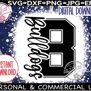 Bulldogs SVG, Bulldogs Football svg, Bulldogs Cheer svg, Bulldogs Shirt svg, Bulldogs png, Bulldogs spirit svg, Go Bulldogs