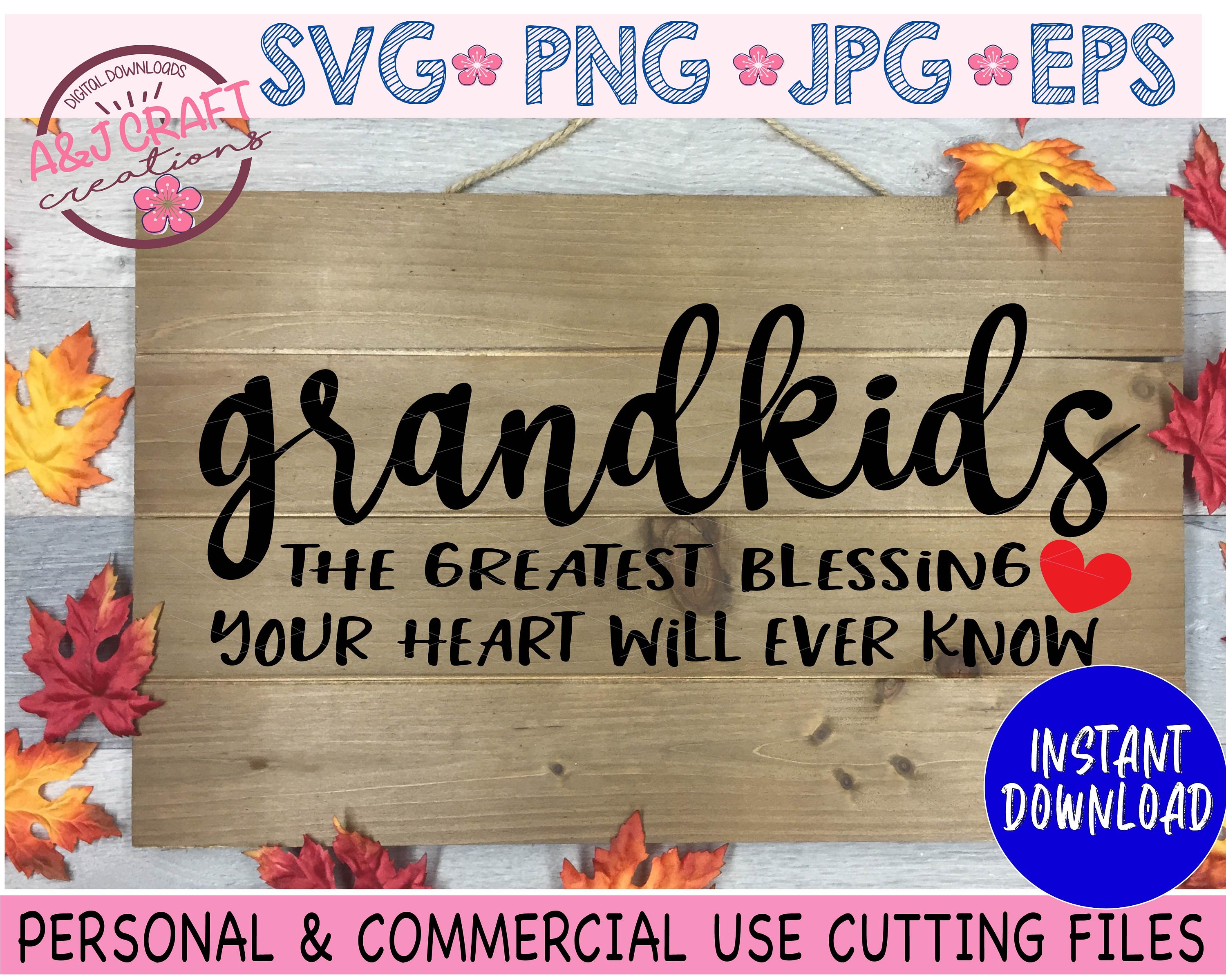 Free Free 125 Blessed With Grandkids Svg SVG PNG EPS DXF File